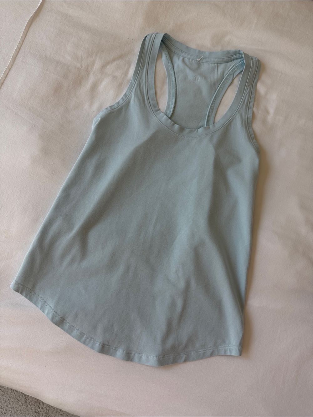 lululemon athletica Light Blue Double-Strap Racerback Tank - Women